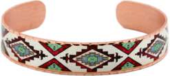 Art Jewelry Bracelets Inspired by Native Indian