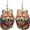 Red Fox Earrings
