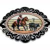 Cow Roping Belt Buckles for Cowboys