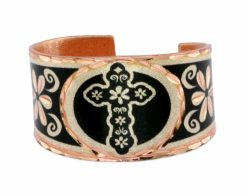 Cross and Flowers Rings