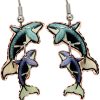 Cut Out Whales Earrings