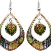 Cutout Dangle Aspen Leaves Earrings Cutout Dangle Aspen Leaves Earrings