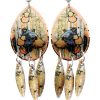 Dangle Bear and Colorado Aspen Tree Earrings
