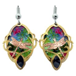 Cut Out Dragonfly Earrings