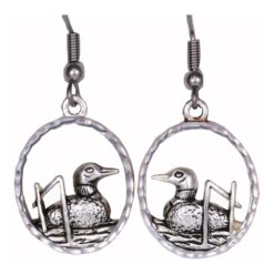 Wholesale Fashion Jewelry Earrings, Cut Out Loon Earrin