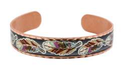 Colorful Feather Artwork Handmade Bracelets