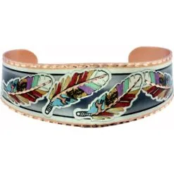 Colorful Feather Unique Bracelet