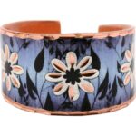 Purplish Blue Flower Ring