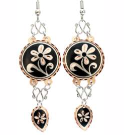 Flower Wire Earrings