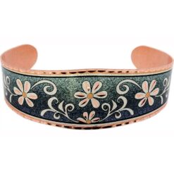 Unique Flower Bracelet Created in Vibrant Green