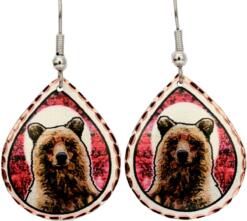 Grizzly Bear Earrings