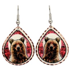 Colorful Bear Earrings, Wholesale Handmade Jewelry