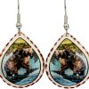Grizzly Bear Earrings