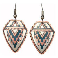 Denim Blue Native American Earrings