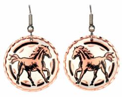 Trotting Horse Earrings