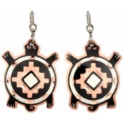Turtle Cut Out Earrings