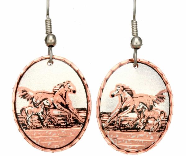 Running Horse Earrings