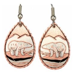Handmade Polar Bear Earrings