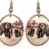 Black Bear and Cub Earrings