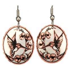 Wholesale Copper Hummingbird Earrings