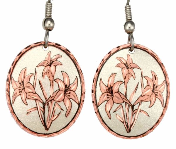 Flower Lilies Earrings