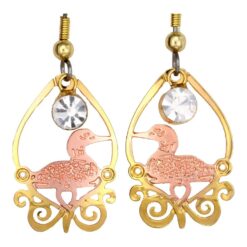 Buy Copper Loon Earrings