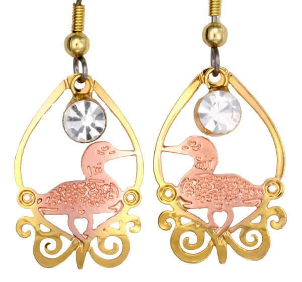 Cut Out Loon Earrings