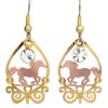 Stunning Horse Earrings
