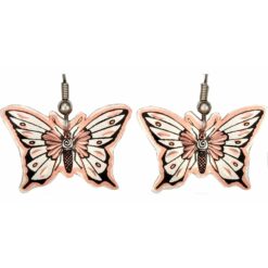 Copper Native Butterfly Earrings
