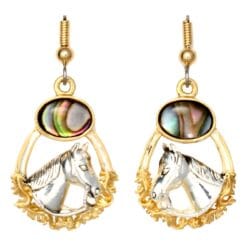 Fashion Wholesale Horse Head Earrings