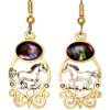 Wholesale Running Horse Earrings