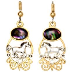 Fashion Wholesale Running Horse Earrings