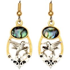Cut Out Fashion Wholesale Hummingbird Earrings