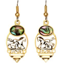 Cut Out Fashion Wholesale Horse Earrings