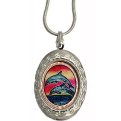 Unique Dolphin Necklace Lockets