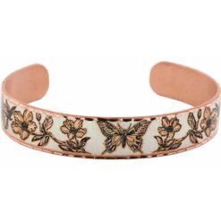 Butterfly Bracelet Handmade in Copper Cuff Style