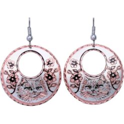 Handcrafted Unique Cat Earrings