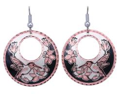 Handcrafted Unique Hummingbird Earrings