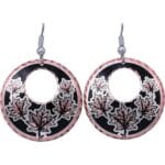 Copper Maple Leaf Earrings