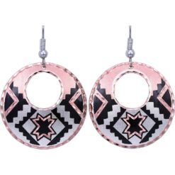 Native Star Copper Earrings