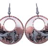 Handcrafted Unique Wolf Earrings