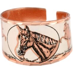 Copper Horse Head Ring