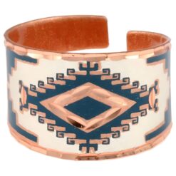 Teal Blue Handmade Native Rings