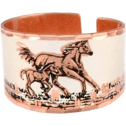 Adjustable Copper Horse Rings