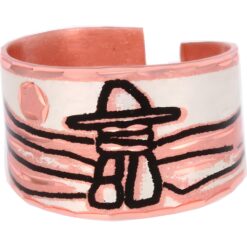 Copper Inukshuk Rings