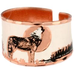 Adjustable Copper Wolf Rings