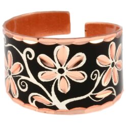 Copper Flower Rings
