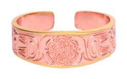 Sun Totem Embossed Rings