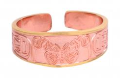 Unique Native Butterfly Rings