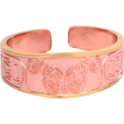 Copper Butterfly Rings